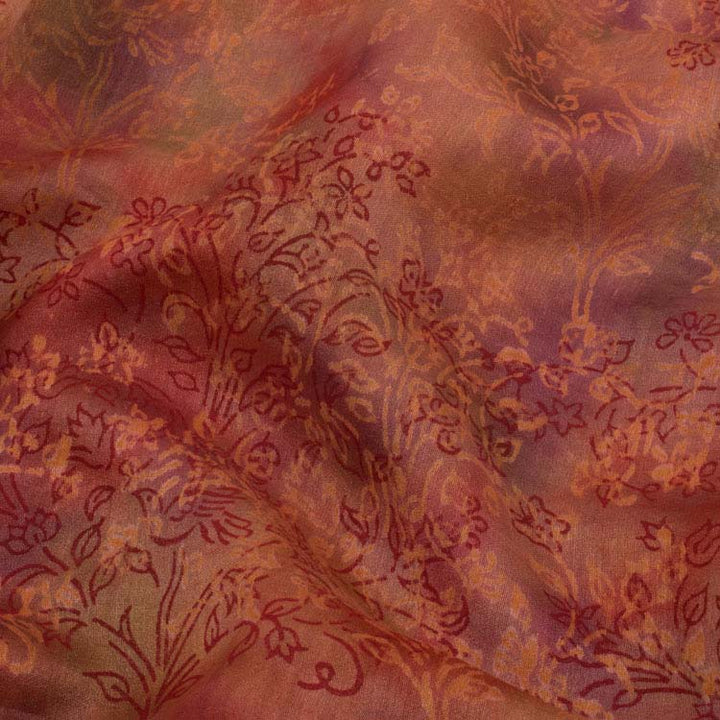 Fancy Printed Maheshwari Silk Cotton Saree 10048071