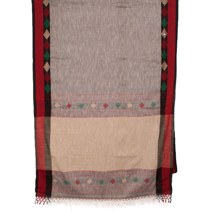 Handloom Bengal Cotton Saree 10031608