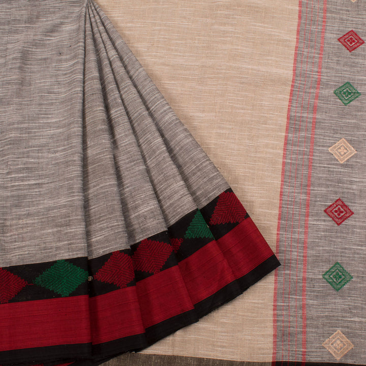 Handloom Bengal Cotton Saree 10031608