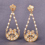 Handcrafted Meenakari Kundan Dangler Earring 10015687
