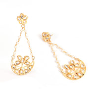 Handcrafted Meenakari Kundan Dangler Earring 10015687