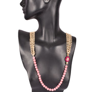 Handcrafted Beaded Kundan Long Chain 10019188