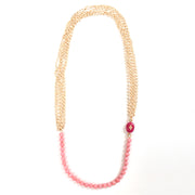 Handcrafted Beaded Kundan Long Chain 10019188