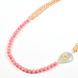 Handcrafted Beaded Kundan Long Chain 10019189