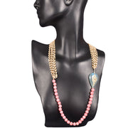 Handcrafted Beaded Kundan Long Chain 10019189