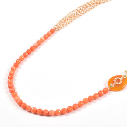 Handcrafted Beaded Kundan Long Chain 10019190