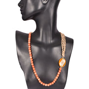 Handcrafted Beaded Kundan Long Chain 10019190