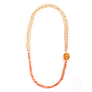 Handcrafted Beaded Kundan Long Chain 10019190