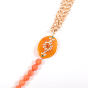 Handcrafted Beaded Kundan Long Chain 10019190