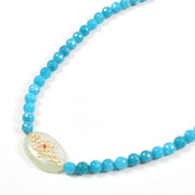 Handcrafted Beaded Kundan Pendant Necklace 10019192