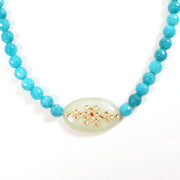 Handcrafted Beaded Kundan Pendant Necklace 10019192