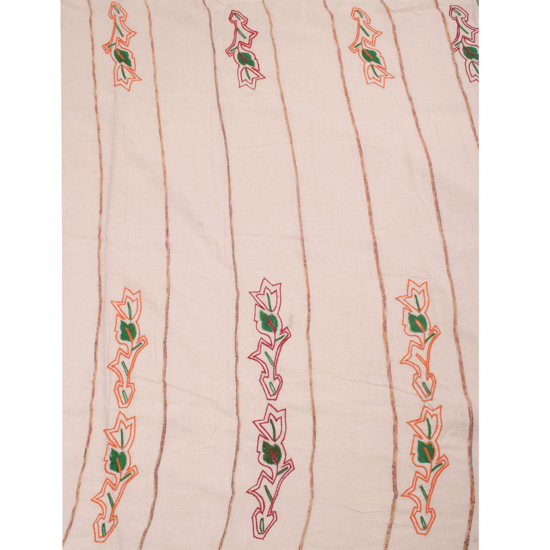 Hand Embroidered Bengal Cotton Saree 10031502