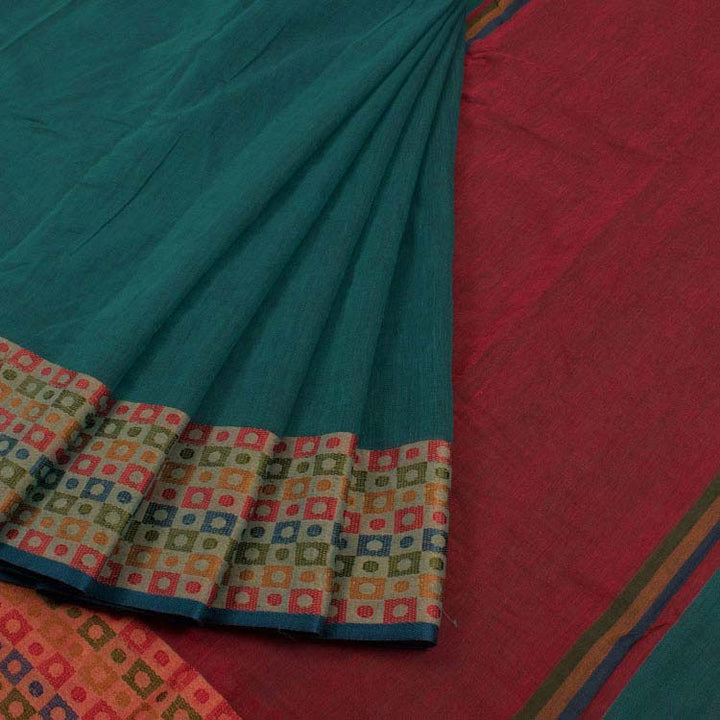 Handloom Bengal Cotton Saree 10041382