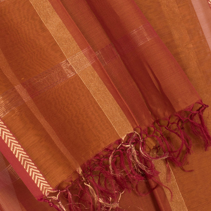 Handloom Maheshwari Silk Cotton Dupatta 10031076