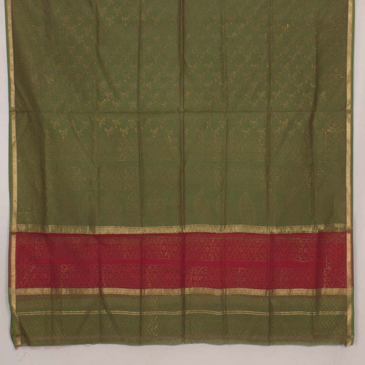 Kahri Printed Maheshwari Silk Cotton Dupatta 10031163