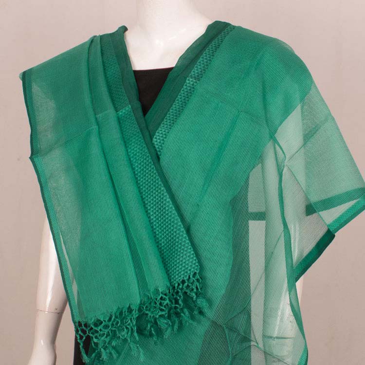 Handloom Maheshwari Silk Cotton Dupatta 10046182