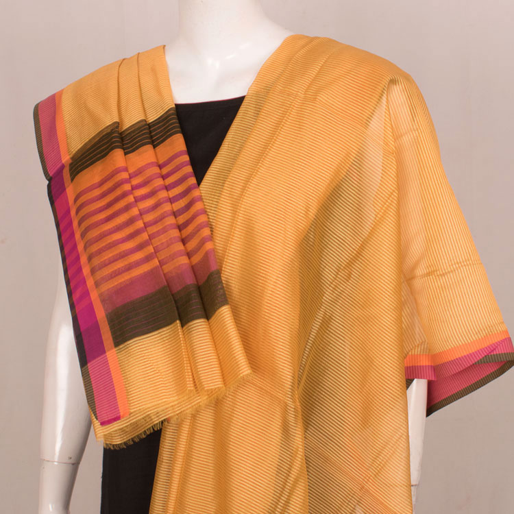 Handloom Maheshwari Silk Cotton Dupatta 10046184