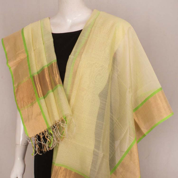 Handloom Maheshwari Silk Cotton Dupatta 10046185