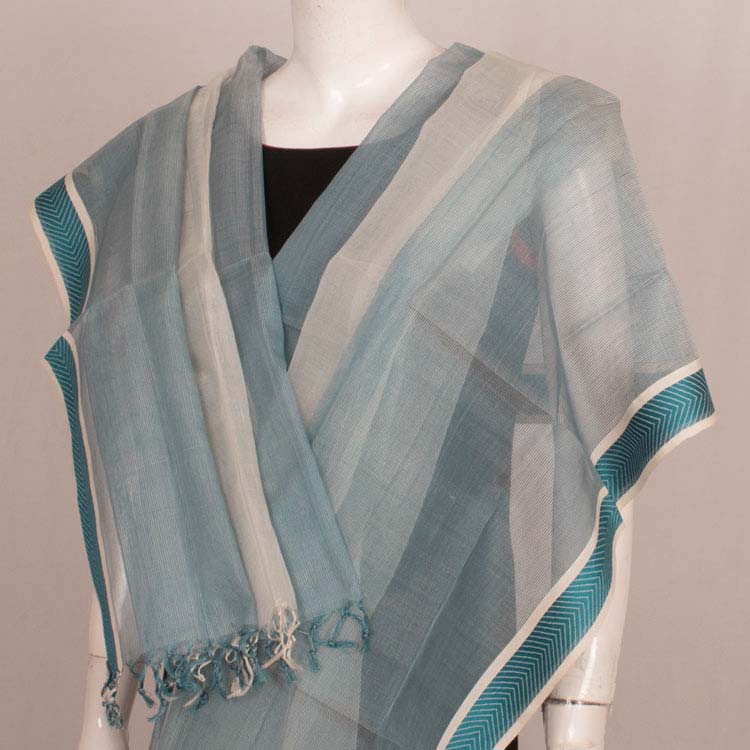 Handloom Maheshwari Silk Cotton Dupatta 10046195