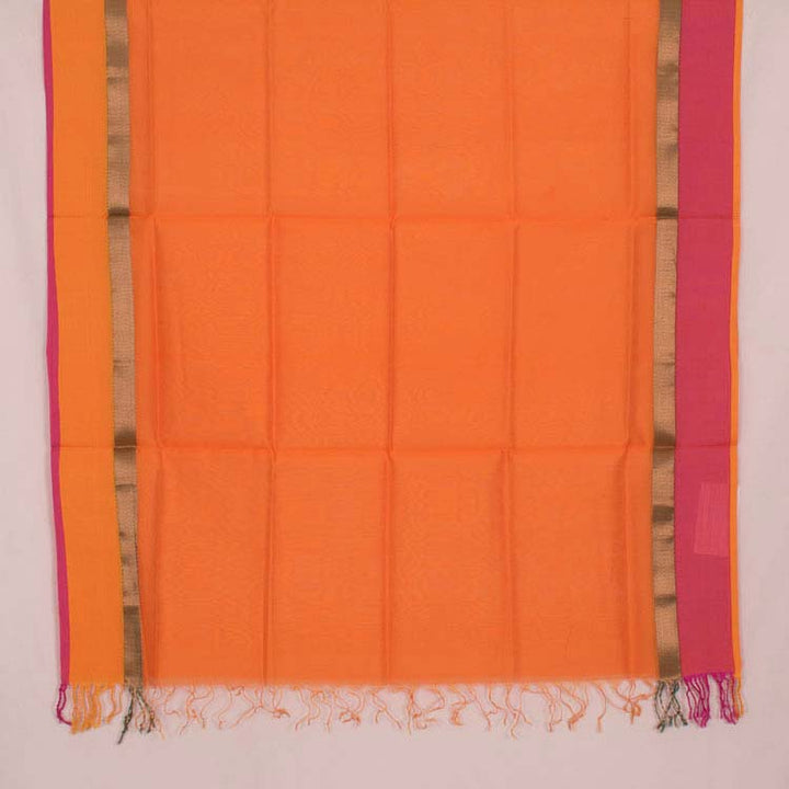 Handloom Maheshwari Silk Cotton Dupatta 10046196