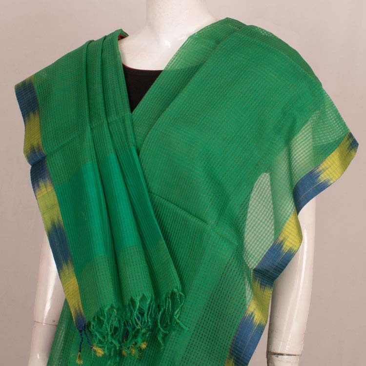 Handloom Maheshwari Silk Cotton Dupatta 10046199