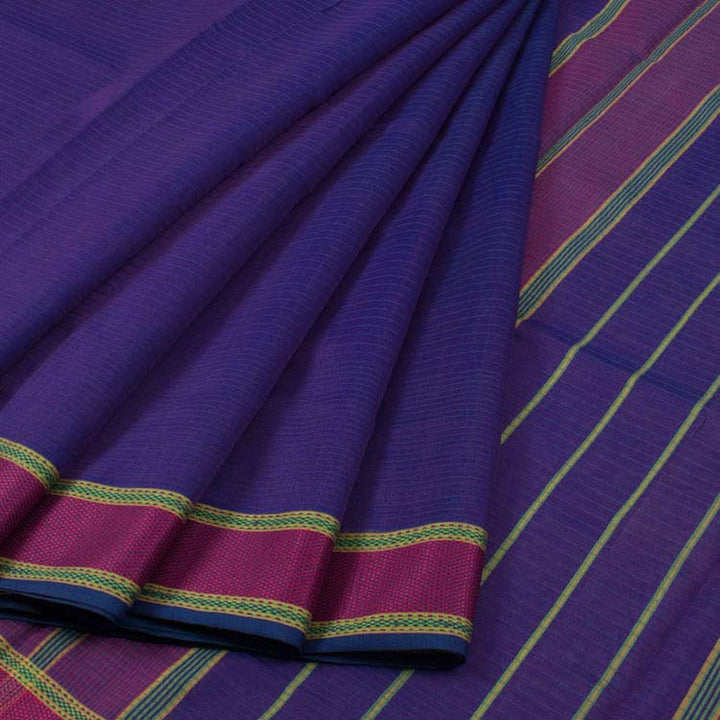 Handloom Maheshwari Silk Cotton Saree 10036622