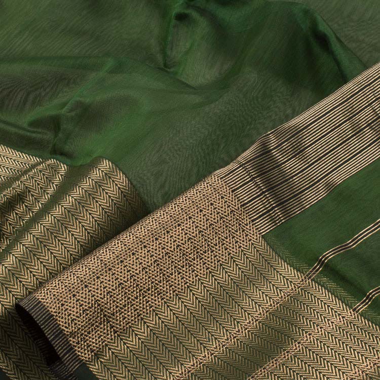 Handloom Maheshwari Silk Cotton Saree 10036625