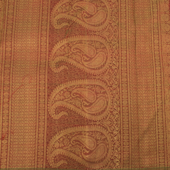 Kanjivaram Pure Zari Jacquard Silk Saree 10031919