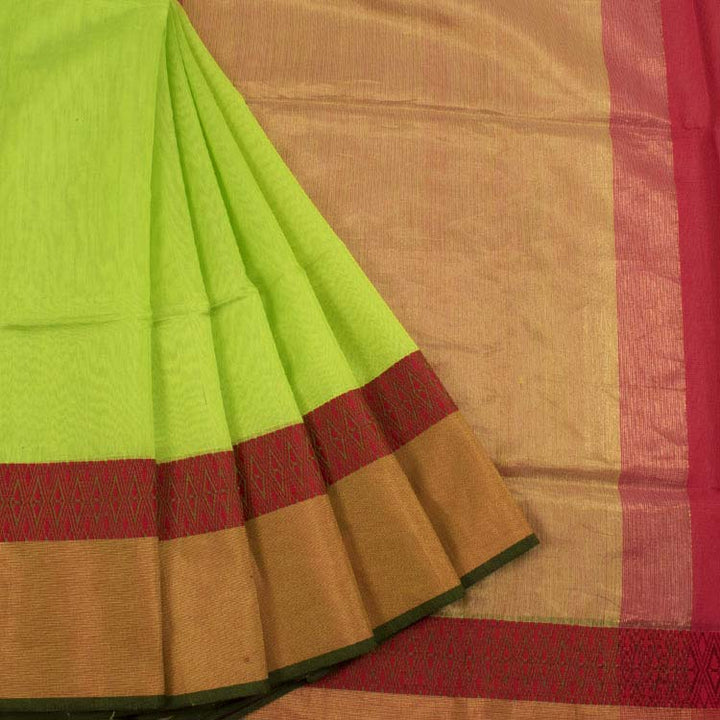 Handloom Maheswari Silk Cotton Saree 10038730