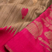Handloom Bengal Geecha Silk Saree 10047095