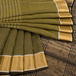 Handloom Maheshwari Silk Cotton Saree 10039058