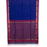 Handloom Maheshwari Silk Cotton Saree 10039060