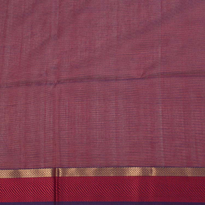 Handloom Maheshwari Silk Cotton Saree 10039060