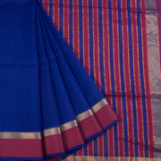 Handloom Maheshwari Silk Cotton Saree 10039060