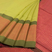 Handloom Maheshwari Silk Cotton Saree 10039066