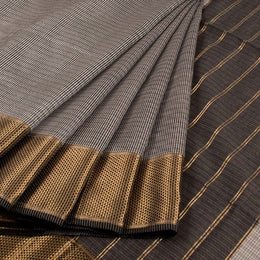 Handloom Maheshwari Silk Cotton Saree 10039070