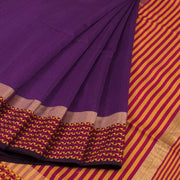 Handloom Maheshwari Silk Cotton Saree 10039081