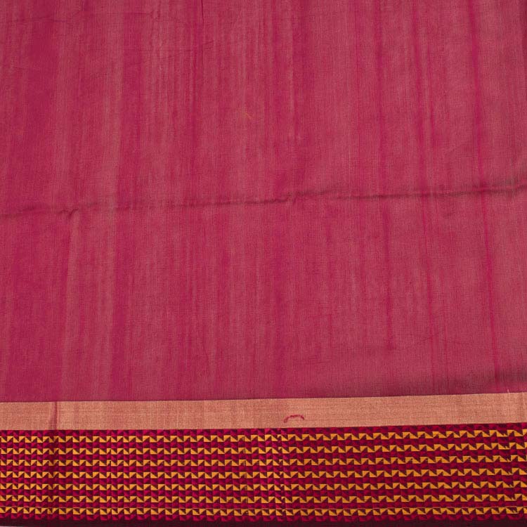 Handloom Maheshwari Silk Cotton Saree 10039081