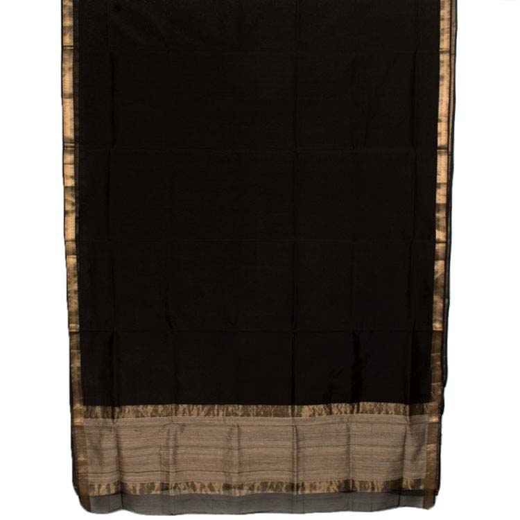 Handloom Maheshwari Silk Cotton Saree 10046763