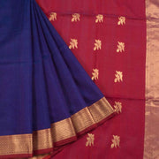 Handloom Maheshwari Silk Cotton Saree 10046768