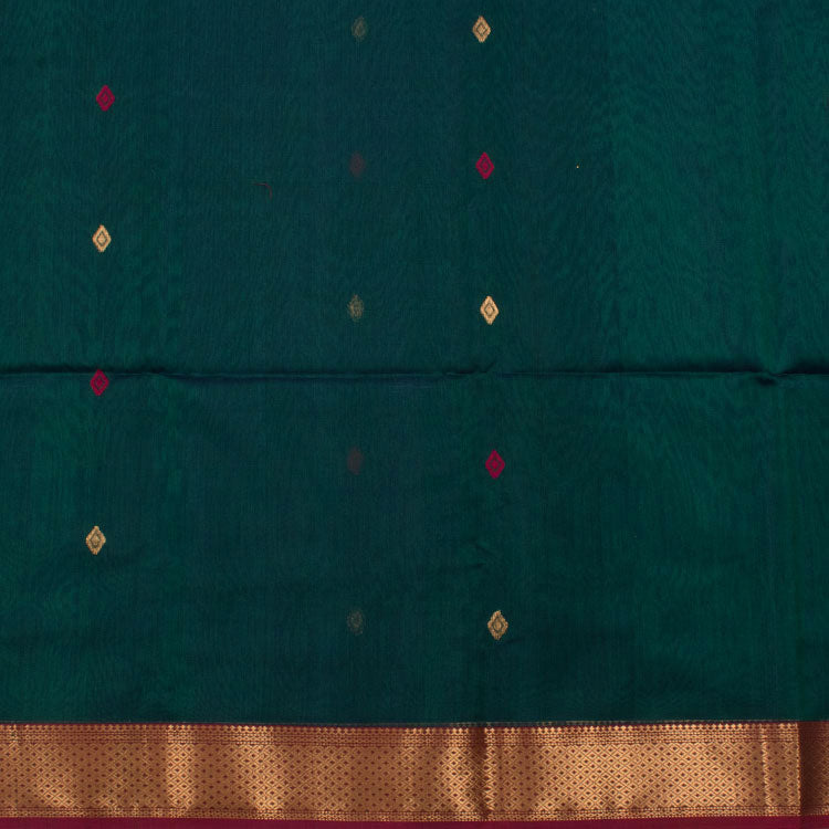 Handloom Maheshwari Silk Cotton Saree 10046774