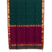 Handloom Maheshwari Silk Cotton Saree 10046774