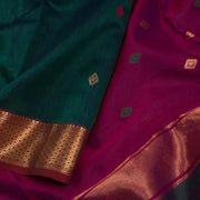 Handloom Maheshwari Silk Cotton Saree 10046774