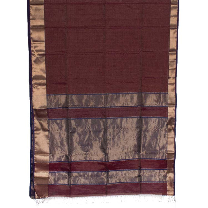 Handloom Maheshwari Silk Cotton Saree 10046779