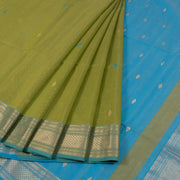 Handloom Maheshwari Silk Cotton Saree 10051935