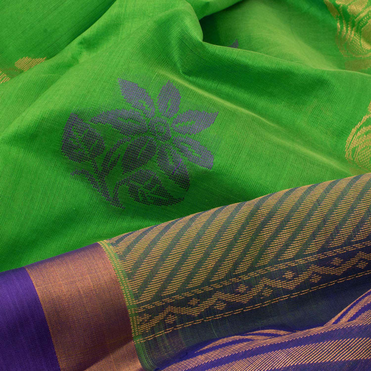 Handloom Kanchi Silk Cotton Saree 10032680