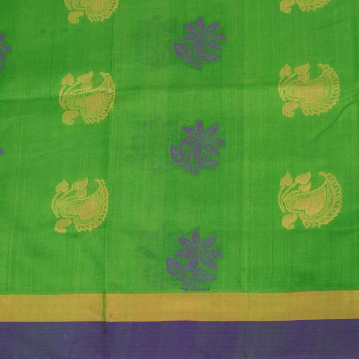 Handloom Kanchi Silk Cotton Saree 10032680