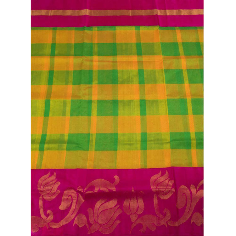Handloom Kanchi Silk Cotton Saree 10033118