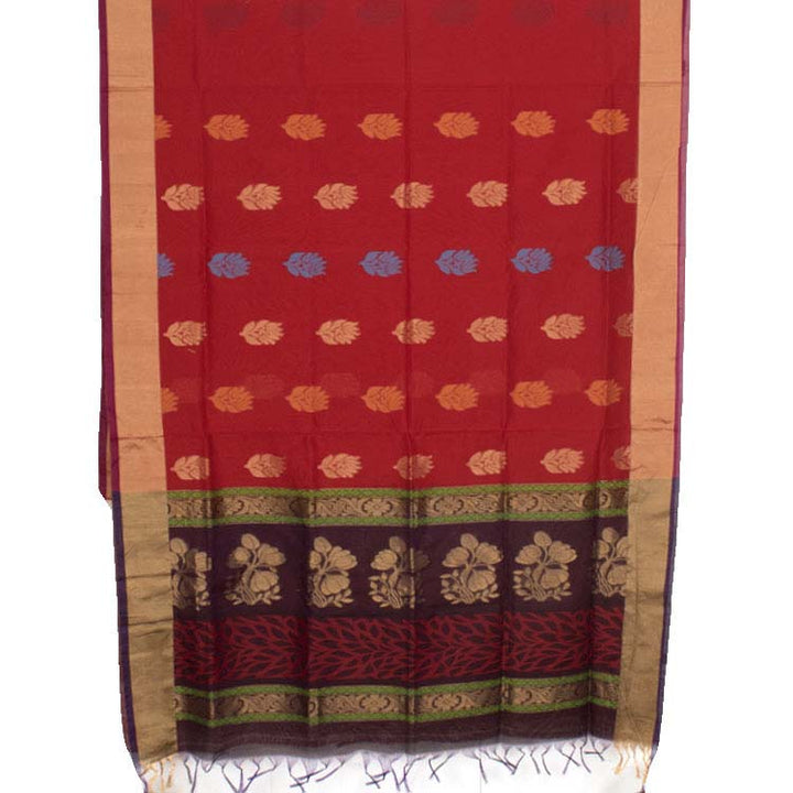 Handloom Kanchi Silk Cotton Saree 10040048