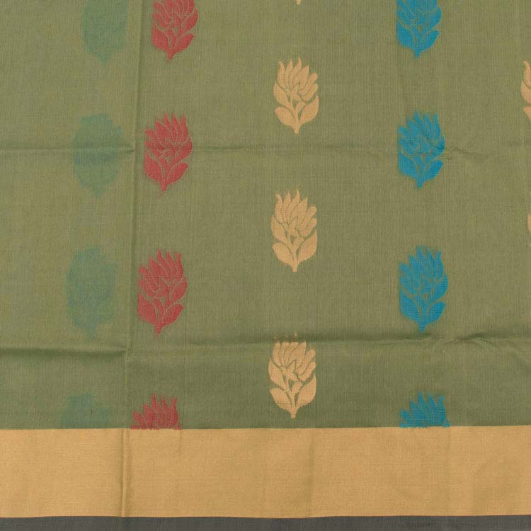Handloom Kanchi Silk Cotton Saree 10040049